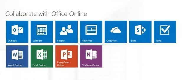 Microsoft 365 application logos
